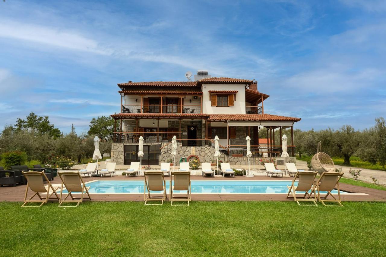 Kalisun Pool House By Georgalas Nea Kallikrateia Exterior foto
